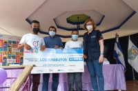 Asociación Los Angelitos en San Vicente ganan proyecto #SOYPARTE