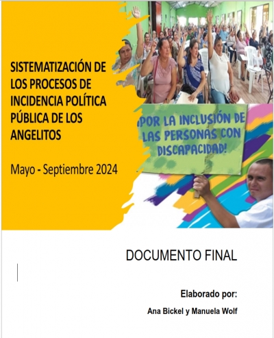 Sistematización de los procesos de incidencia política-pública de Asociación Los Angelitos