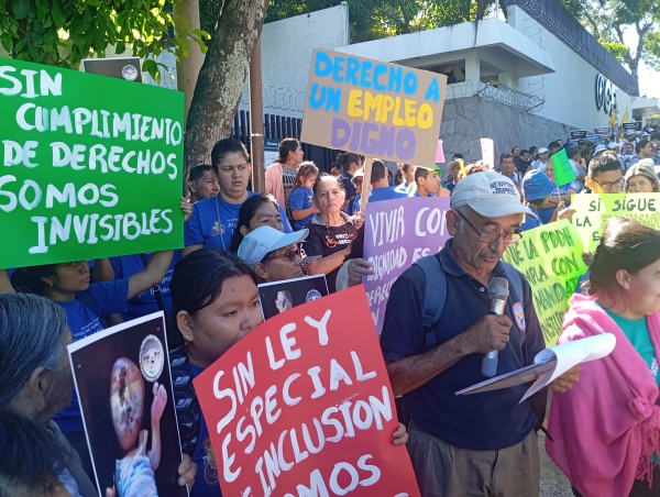 Comunicado de Asociación Los Angelitos ante las reformas a la Ley Especial de Inclusión de Personas con Discapacidad