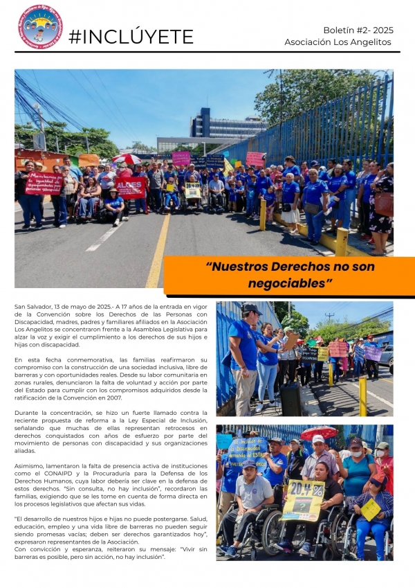 Bolet&iacute;n Informativo "Incl&uacute;yete" #2-2025