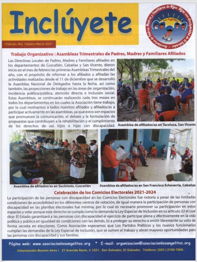 Boletín Inclúyete, Edición 1, #62