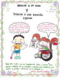 Concurso de dibujo "Los derechos de los niños y niñas con discapacidad“