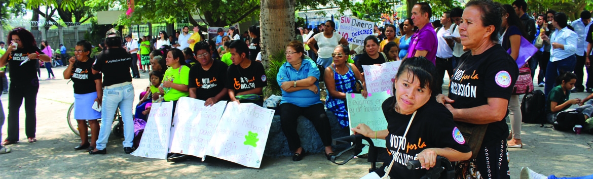 Actividad por la exigencia de la Ley de Inclusión, en el marco del aniversario de la Convención: 